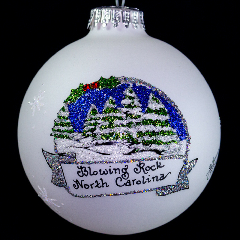 Blowing Rock Winter Ornament